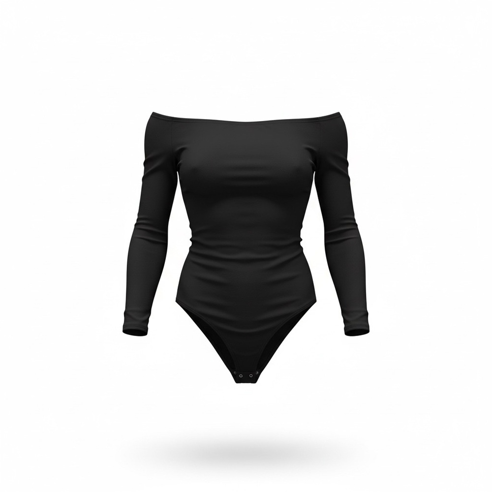 Capulet Black off-the-shoulder Bodysuit NWT